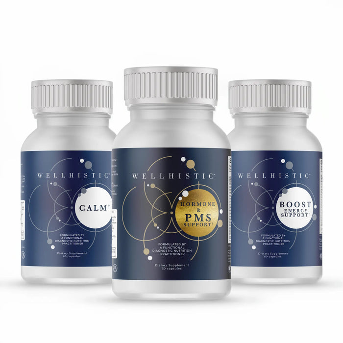 The PMS + Boost + Calm Bundle