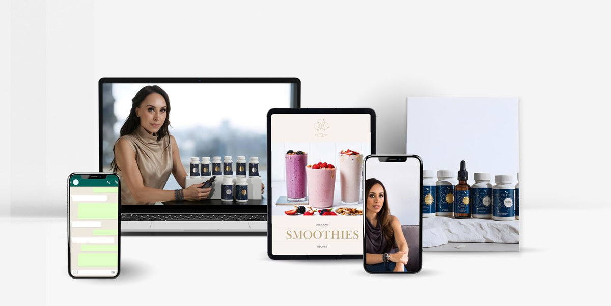 30-Day Reset Kit: formulas, Support with Carola course, Food Reset and guides