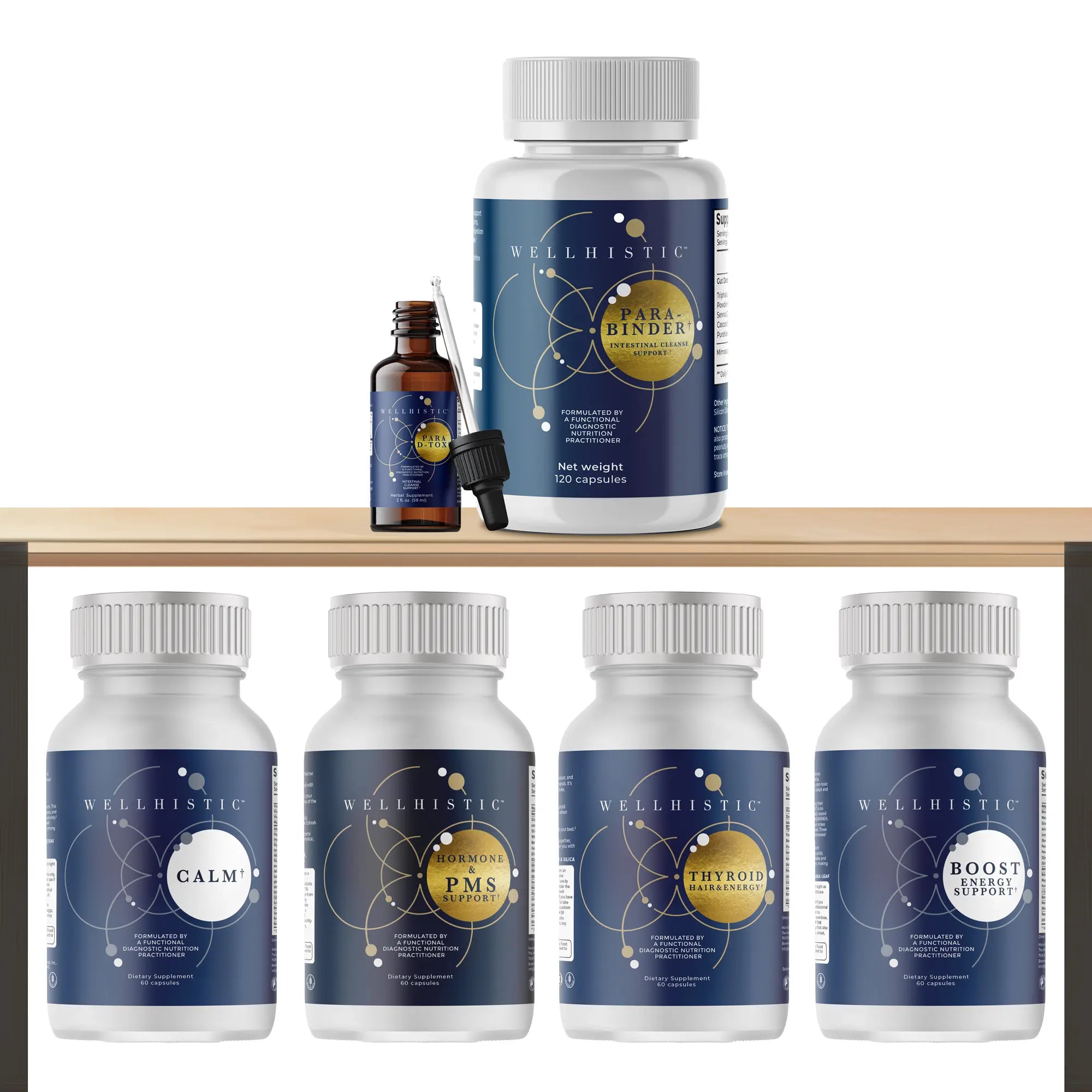 The Holistic Detox TOTAL CLEANSE HORMONE and PMS support Bundle